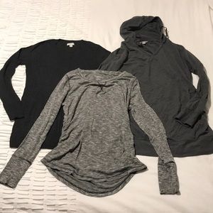 Set of 3 Liz Lange Maternity Shirts